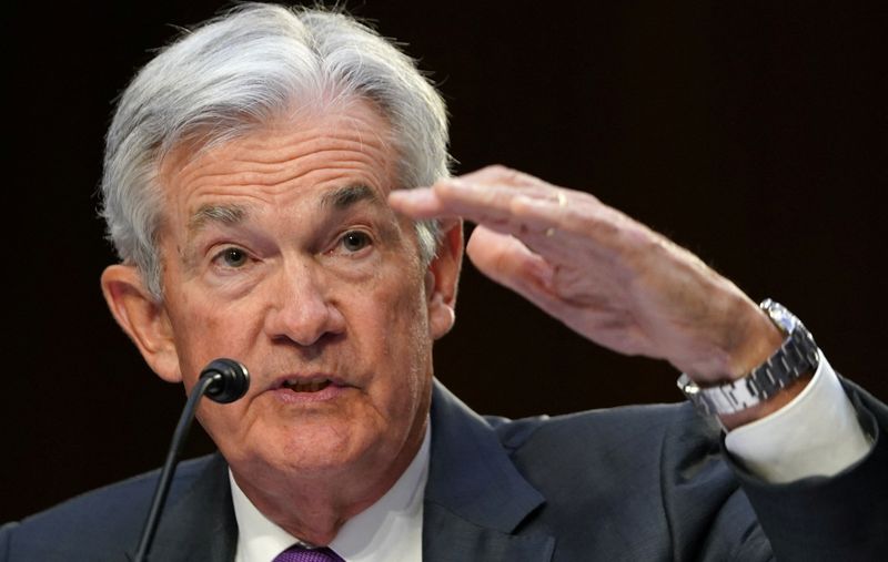 &copy; Reuters. Chair do Federal Reserve, Jerome Powell, presta depoimento no Comitê Bancário do Senado dos EUA
07/03/2023
REUTERS/Kevin Lamarque