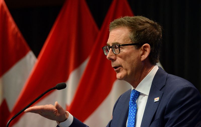 &copy; Reuters. FILE PHOTO: Bank of Canada Governor Tiff Macklem holds a news conference at the Bank of Canada, amid the coronavirus disease (COVID-19) outbreak, in Ottawa, Canada, June 22, 2020. Sean Kilpatrick/Pool via REUTERS/File Photo