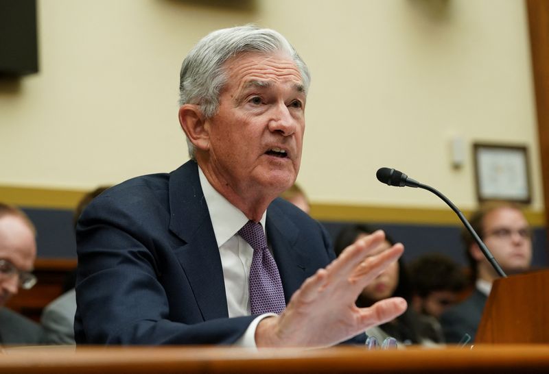 &copy; Reuters. Powell participa de audiência no Comitê de Serviços Financeiros da Câmara dos Deputados dos EUA
08/03/2023
REUTERS/Kevin Lamarque
