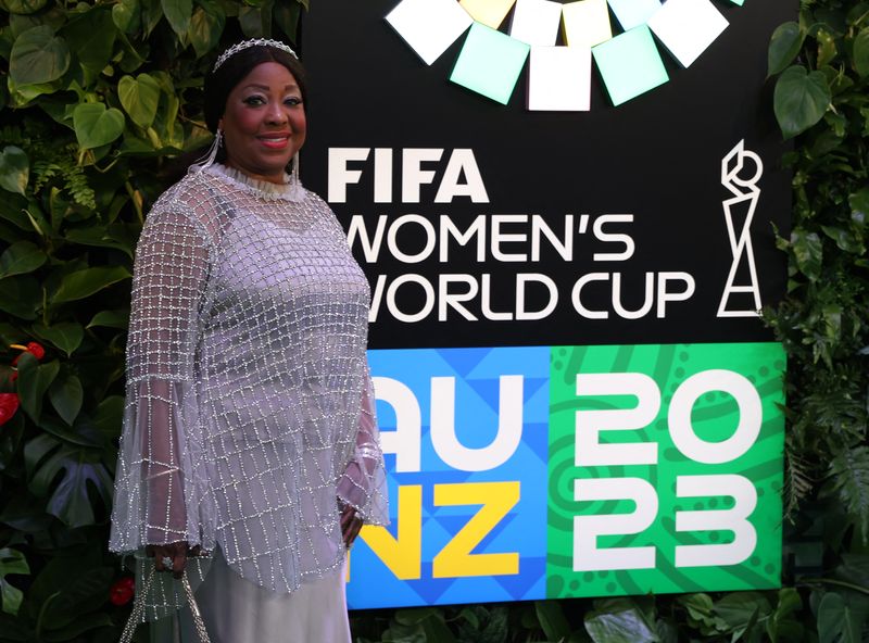 &copy; Reuters. Secretária-geral da Fifa, Fatma Samoura
22/10/2022
REUTERS/Shane Wenzlick