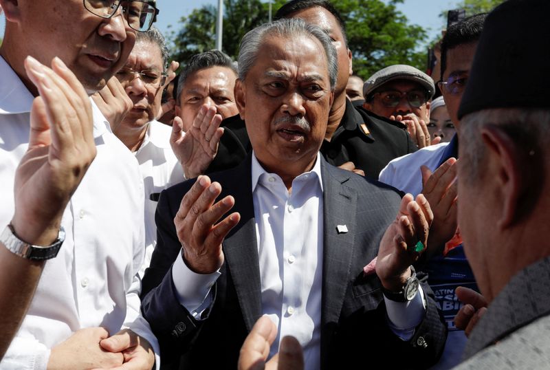 &copy; Reuters. Former Malaysia Prime Minister Muhyiddin Yassin arrives to give a statement to the Malaysian Anti-Corruption Commission (MACC) in Putrajaya, Malaysia March 9, 2023. REUTERS/Hasnoor Hussain