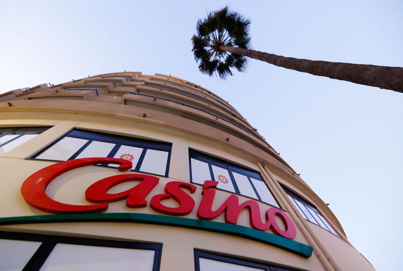 &copy; Reuters. Un supermarché Casino à Nice. /Photo prise le 31 janvier 2022/REUTERS/Eric Gaillard