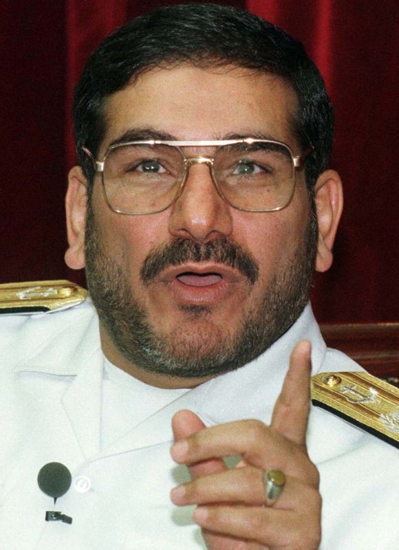 &copy; Reuters. الأمين العام للمجلس الأعلى للأمن القومي الإيراني علي شمخاني في صورة من أرشيف رويترز.