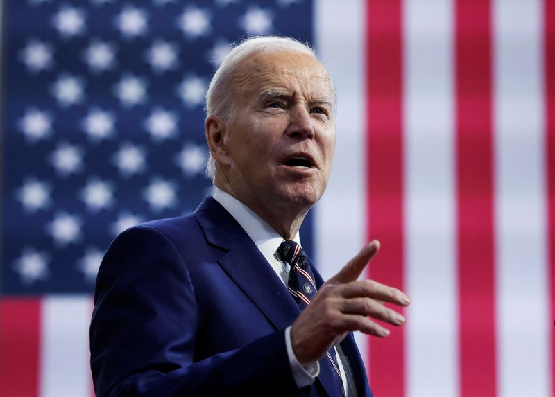 &copy; Reuters. Presidente dos EUA, Joe Biden
09/03/2023
REUTERS/Evelyn Hockstein