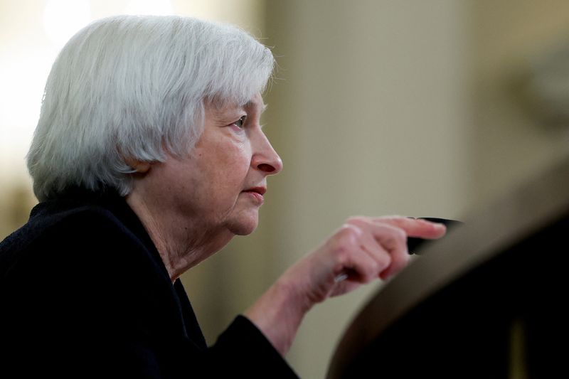 Yellen: working to address SVB collapse, but not looking at bailout