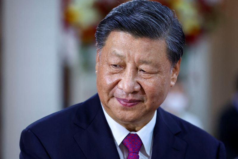 &copy; Reuters. Le Président chinois Xi Jinping à Bangkok, en Thaïlande. /Photo prise le 19 novembre 2022/REUTERS/Athit Perawongmetha