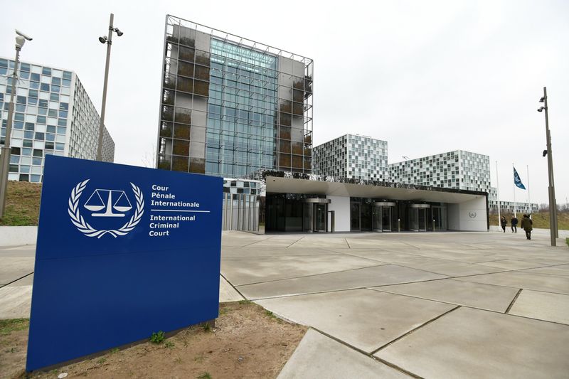 &copy; Reuters. FILE PHOTO: The International Criminal Court building is seen in The Hague, Netherlands, January 16, 2019. REUTERS/Piroschka van de Wouw