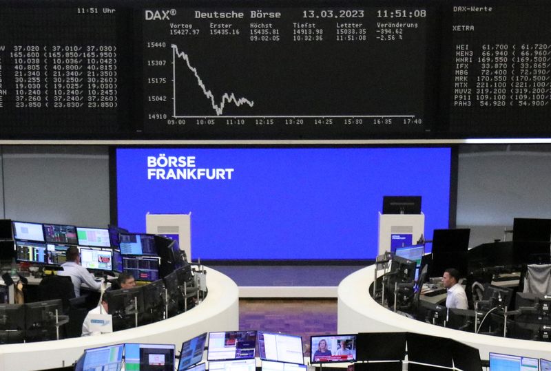 &copy; Reuters. Pregão na Bolsa de Valores de Frankfurt
13/03/2023
REUTERS