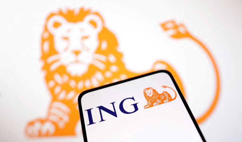 &copy; Reuters. FILE PHOTO: ING Bank logo is seen in this illustration taken March 12, 2023. REUTERS/Dado Ruvic/Illustration/