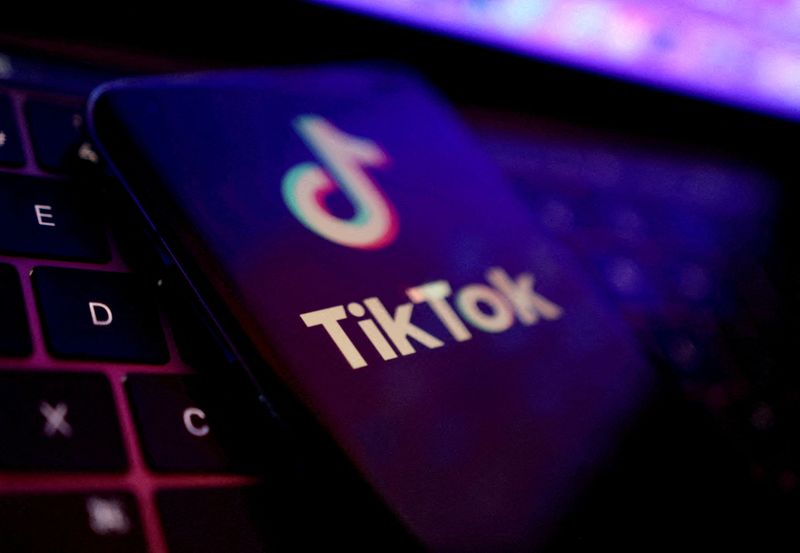 &copy; Reuters. FILE PHOTO: TikTok app logo is seen in this illustration taken, August 22, 2022. REUTERS/Dado Ruvic/Illustration/File Photo/File Photo