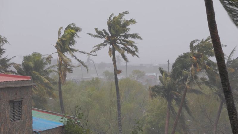 &copy; Reuters. الإعصار فريدي يضرب كيليماني في موزامبيق يوم 12 مارس آذار 2023 في صورة ثابتة حصلت عليها رويترز من مقطع من طرف ثالث. (يحظر إعادة بيع الصورة أو وضعه