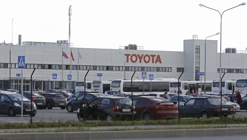 Russia says it may take over Toyota plant in St Petersburg -TASS