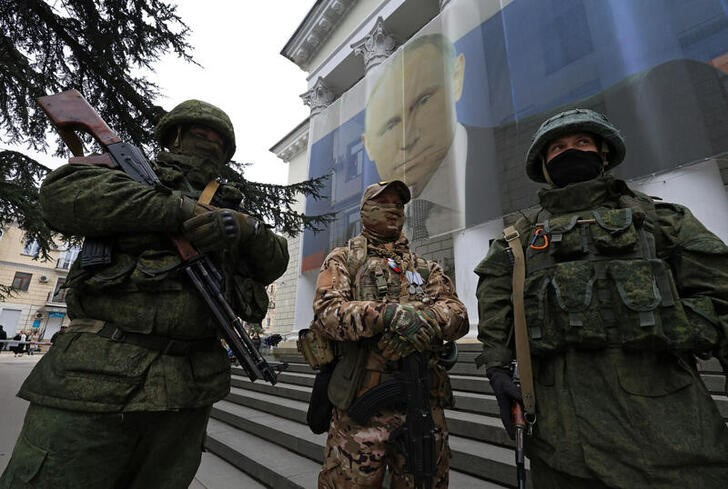 &copy; Reuters. Celebración del noveno aniversario de la anexión rusa de Crimea, en Yalta, Crimea. 17 marzo 2023. REUTERS/Alexey Pavlishak