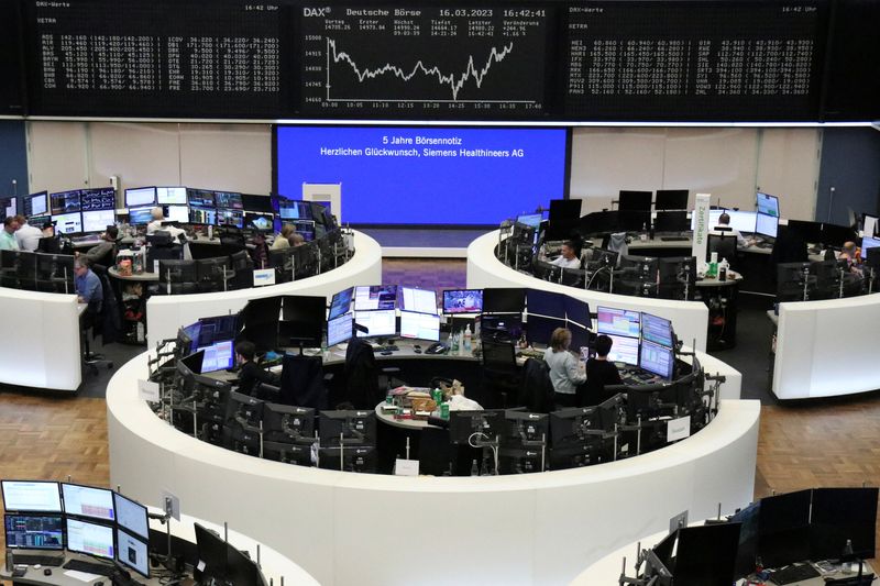 &copy; Reuters. German share price index DAX graph is pictured at the stock exchange in Frankfurt