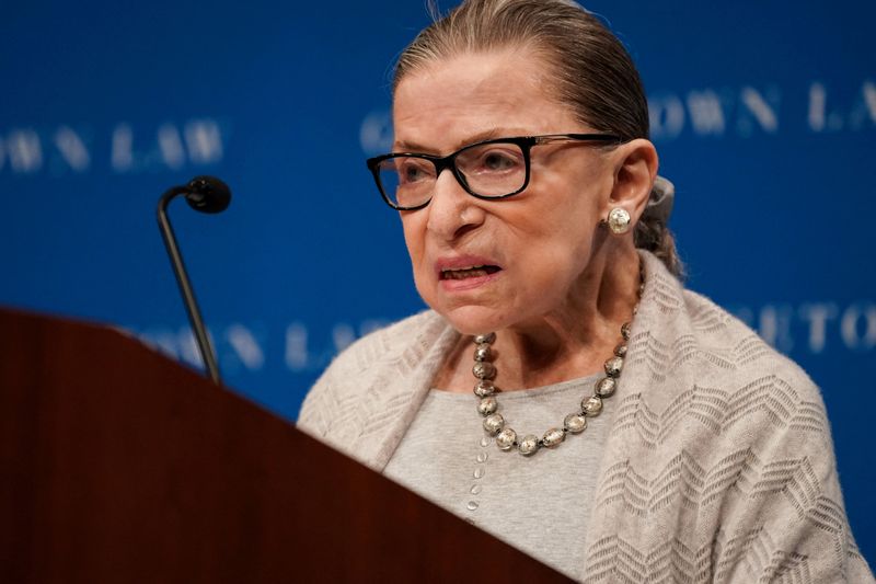 A transformed US Supreme Court pays tribute to Justice Ginsburg