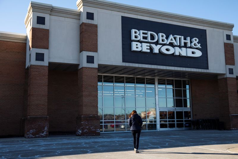 Bed Bath & Beyond announces reverse stock split plan, shares drop