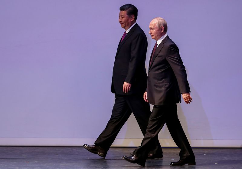 'Dear friends' Xi and Putin meet in Moscow as Ukraine war rages