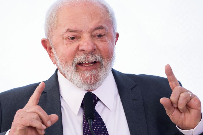 &copy; Reuters. Lula participa de evento no Palácio do Planalto, em Brasília
20/03/2023
REUTERS/Adriano Machado