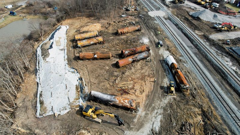 US safety board says derailed Ohio train testing shows anomalies