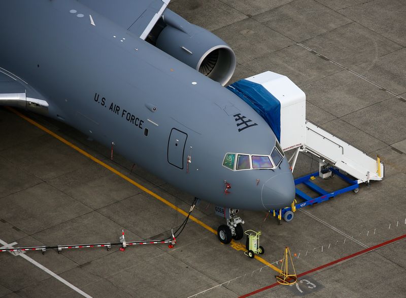 Boeing to take charges on KC-46 tanker over quality issue -finance chief