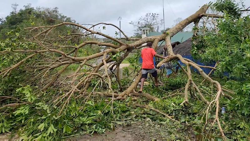 &copy; Reuters. Vista de danos após tempestade passar por Vanuatu
04/03/2023
DevMode/via REUTERS