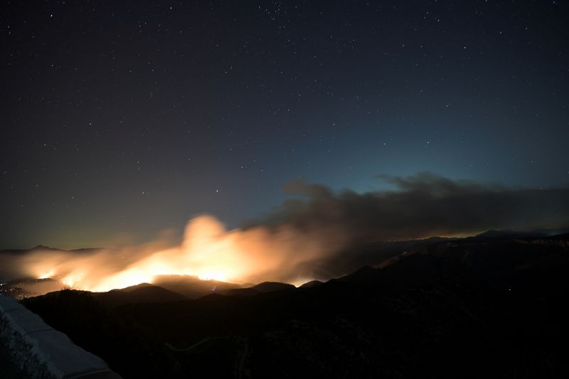 Evacuated villagers tell how Spain's forest fire forced them to leave animals