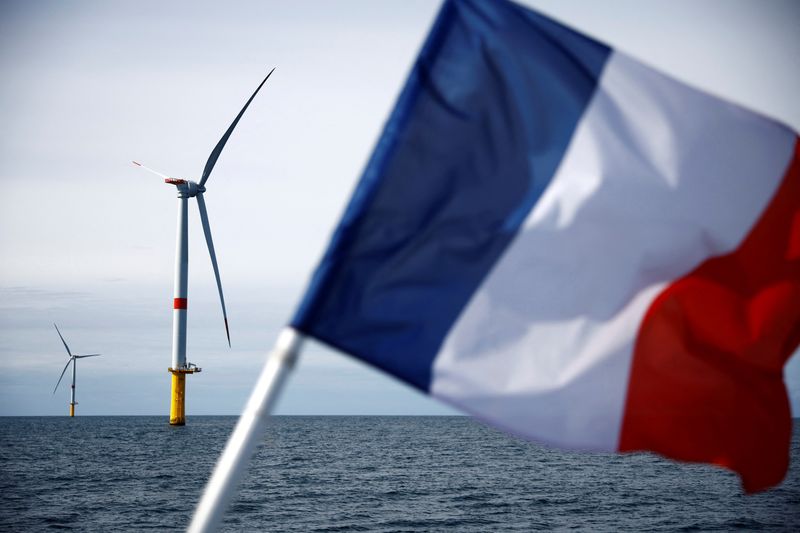 &copy; Reuters. Le parc éolien offshore de Saint-Nazaire, en France. /Photo prise le 30 septembre 2022 à Saint-Nazaire, en France/REUTERS/Stephane Mahé