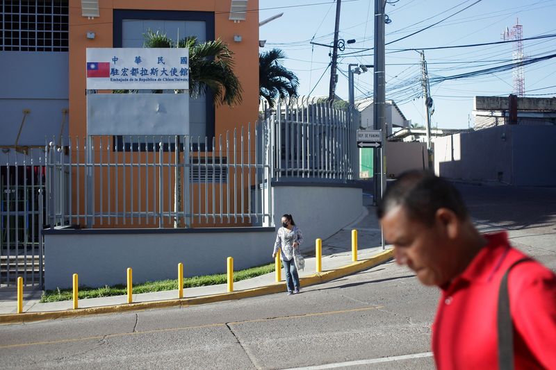 &copy; Reuters. Embaixada de Taiwan em Honduras
26/03/2023
REUTERS/Fredy Rodriguez