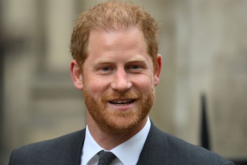 &copy; Reuters. Príncipe Harry, duque de Sussex, do Reino Unido, deixa a Suprema Corte em Londres
28/03/2023
REUTERS/Toby Melville