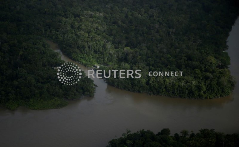 &copy; Reuters. Uma casa entre rios próximos à Foz do Rio Amazonas, no litoral do Amapá, perto da cidade de Macapá
31/03/2017
REUTERS/Ricardo Moraes