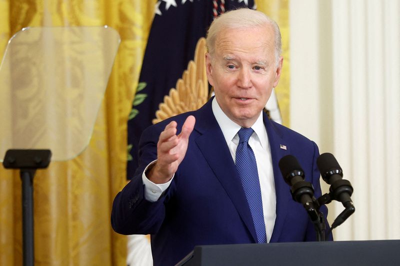 &copy; Reuters. Presidente dos EUA, Joe Biden, discursa na Casa Branca, em Washington, EUA
23/03/2023
REUTERS/Jonathan Ernst