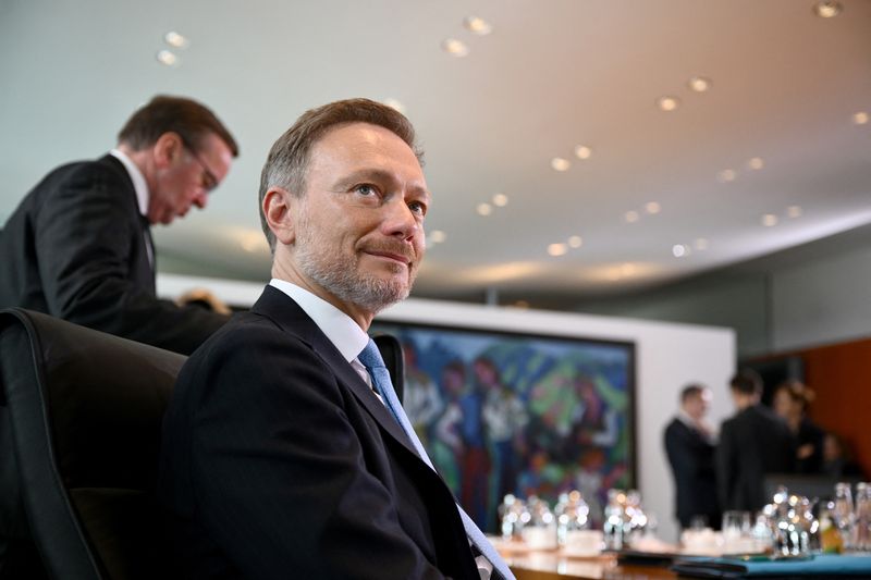 &copy; Reuters. Ministro das Finanças da Alemanha, Christian Lindner 
15/03/2023
REUTERS/Annegret Hilse