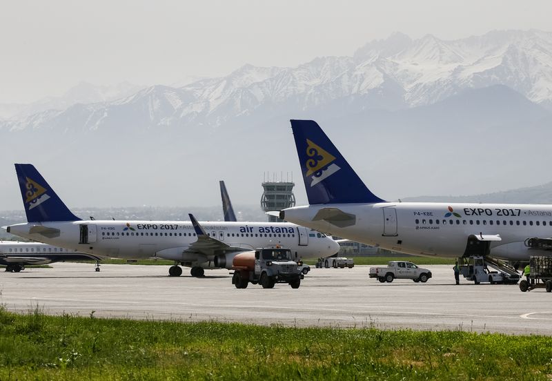 Kazakh airline says business is booming as Russia loses traffic By Reuters