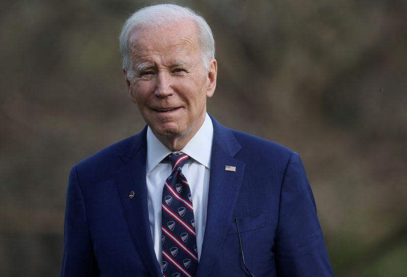 &copy; Reuters. Le président américain Joe Biden à la Maison Blanche, à Washington. /Photo prise le 28 mars 2023/REUTERS/Leah Millis