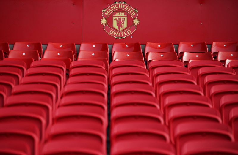 &copy; Reuters. FILE PHOTO: Soccer Football - Premier League - Manchester United v Southampton - Old Trafford, Manchester, Britain - March 12, 2023  General view of seats in a stand inside the stadium before the match REUTERS/Phil Noble 