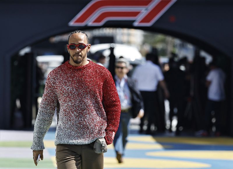 &copy; Reuters. Lewis Hamilton, em Jeddah, Arábia Saudita
19/03/2023
REUTERS/Hamad I Mohammed