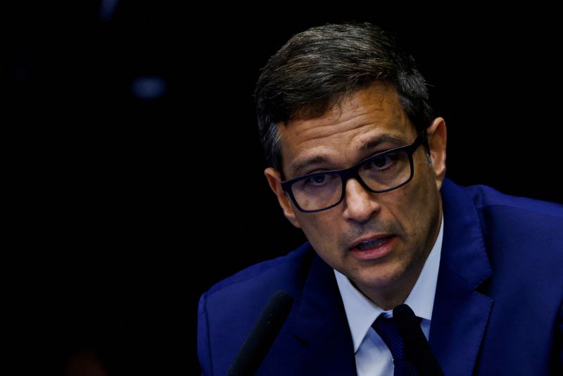 &copy; Reuters. Roberto Campos Neto, presidente do Banco Central, em Brasília, Brasil
15/02/2023
REUTERS/Adriano Machado