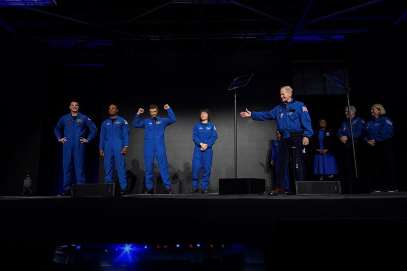 &copy; Reuters. Nasa anuncia a tripulação da missão espacial Artemis 2, em Houston
03/04/2023
REUTERS/Go Nakamura