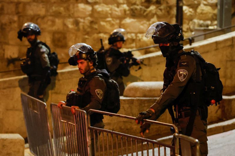 Israeli police raid Al-Aqsa mosque, rockets fired from Gaza