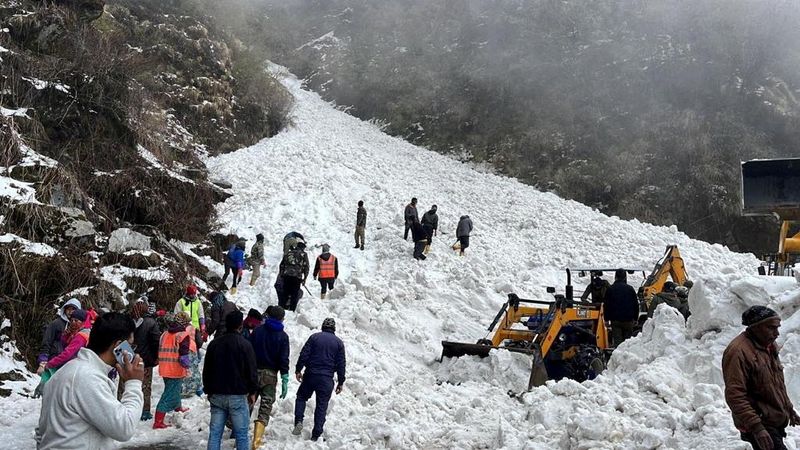 Indian rescuers scour site of deadly avalanche for any more victims