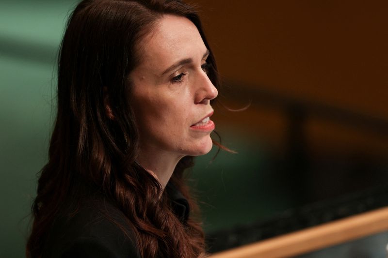 Jacinda Ardern bids farewell to New Zealand parliament in tearful address