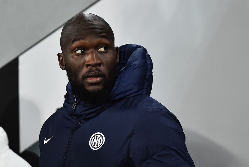 &copy; Reuters. Romelu Lukaku antes de partida entre Inter de Milão e Juventus pela Copa da Itália
04/04/2023 REUTERS/Massimo Pinca