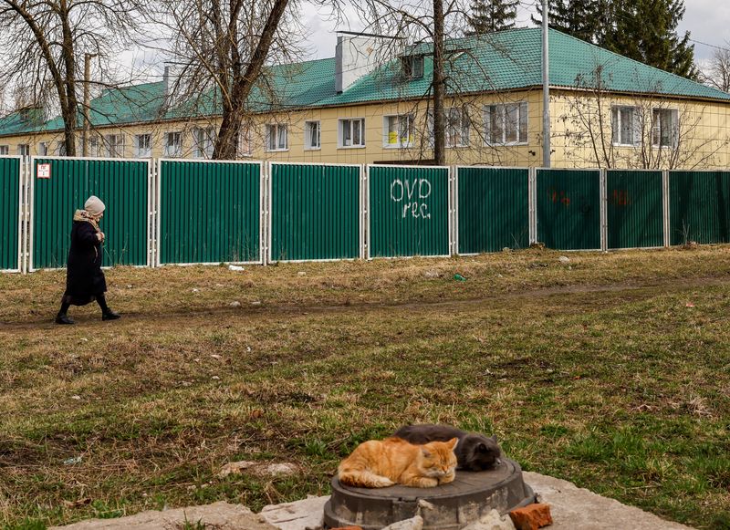 &copy; Reuters. A view shows a juvenile social rehabilitation centre in the town of Yefremov in the Tula region, Russia, April 5, 2023. REUTERS/Evgenia Novozhenina