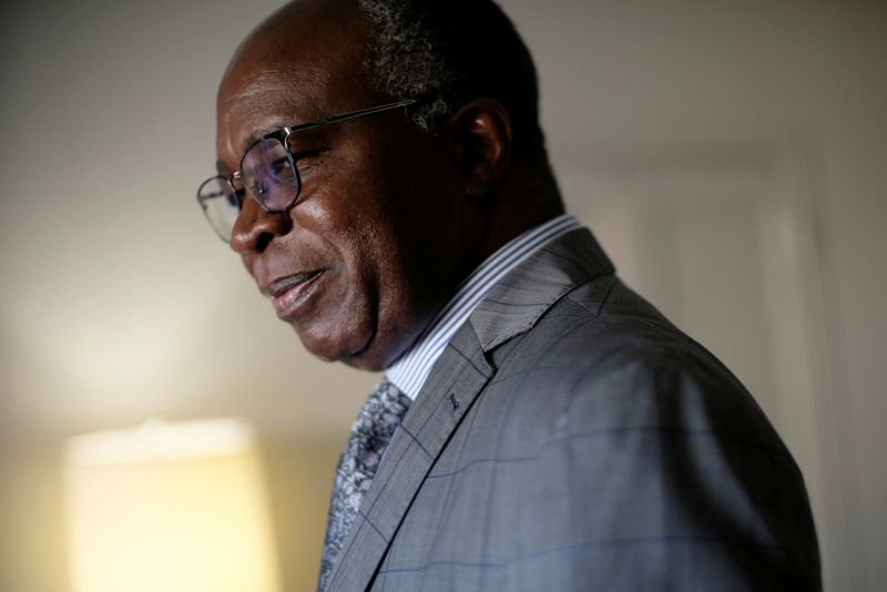 &copy; Reuters. FILE PHOTO: Zambia's Finance Minister Situmbeko Musokotwane attends the Annual Meetings of the International Monetary Fund and World Bank in Washington, U.S., October 15, 2022. REUTERS/James Lawler Duggan