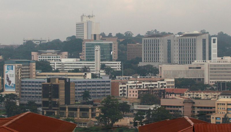 &copy; Reuters. FILE PHOTO: A general view shows the capital city of Kampala in Uganda, July 4, 2016. REUTERS/James Akena