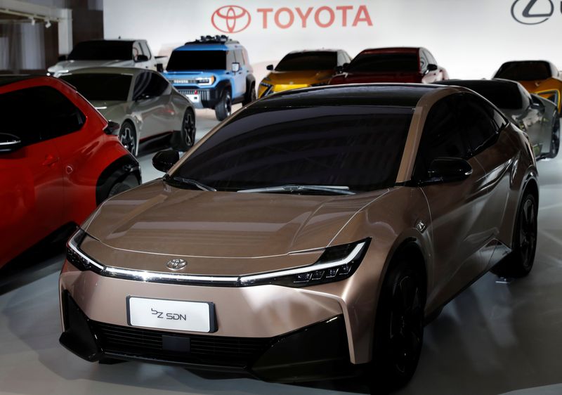 Toyota to launch 10 new battery EV models by 2026
