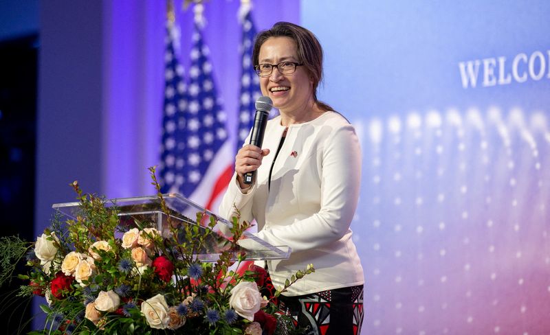 &copy; Reuters. Hsiao Bi-khim, embaixadora de fato de Taiwan nos Estados Unidos
30/03/2023
REUTERS/Taiwan Presidential Office