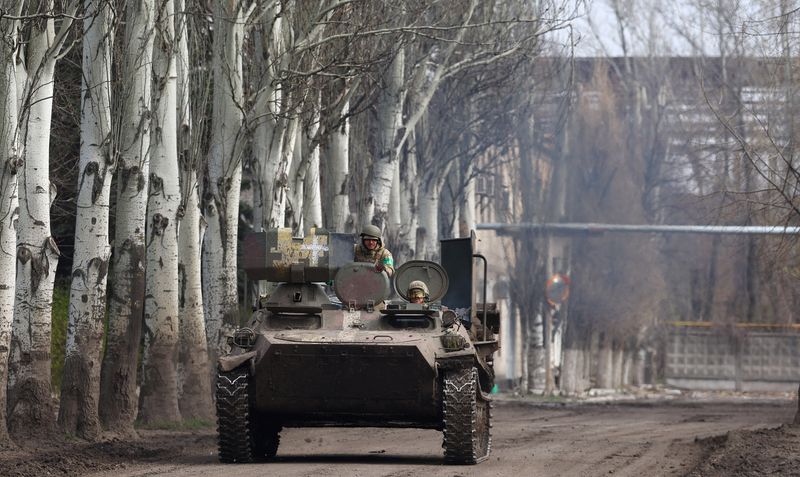 Ukraine says Russian forces using 'scorched earth' tactics in battle for Bakhmut