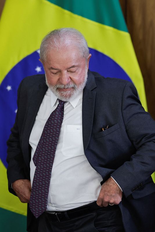 &copy; Reuters. Lula em Brasília
6/04/2023
REUTERS/Ueslei Marcelino