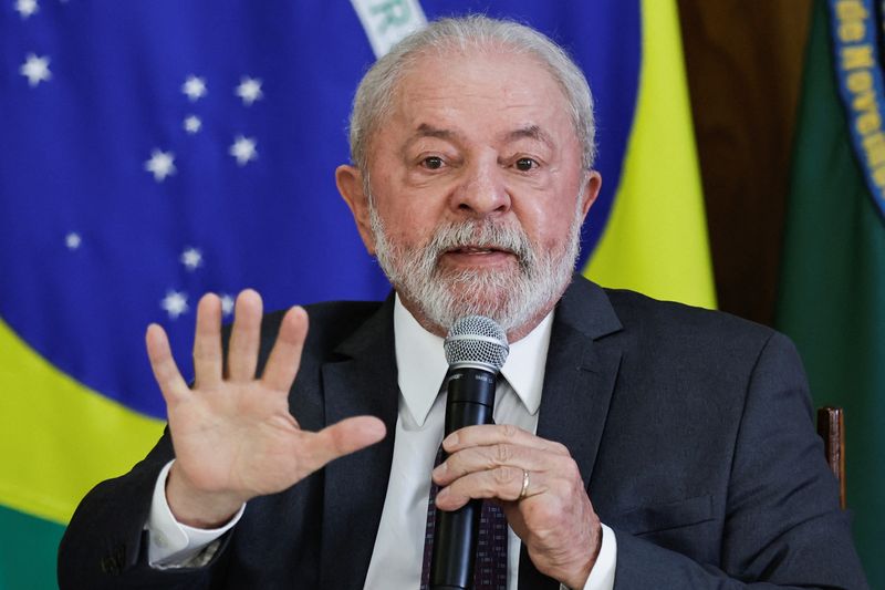 &copy; Reuters. Lula em Brasília 
6/04/2023
REUTERS/Ueslei Marcelino